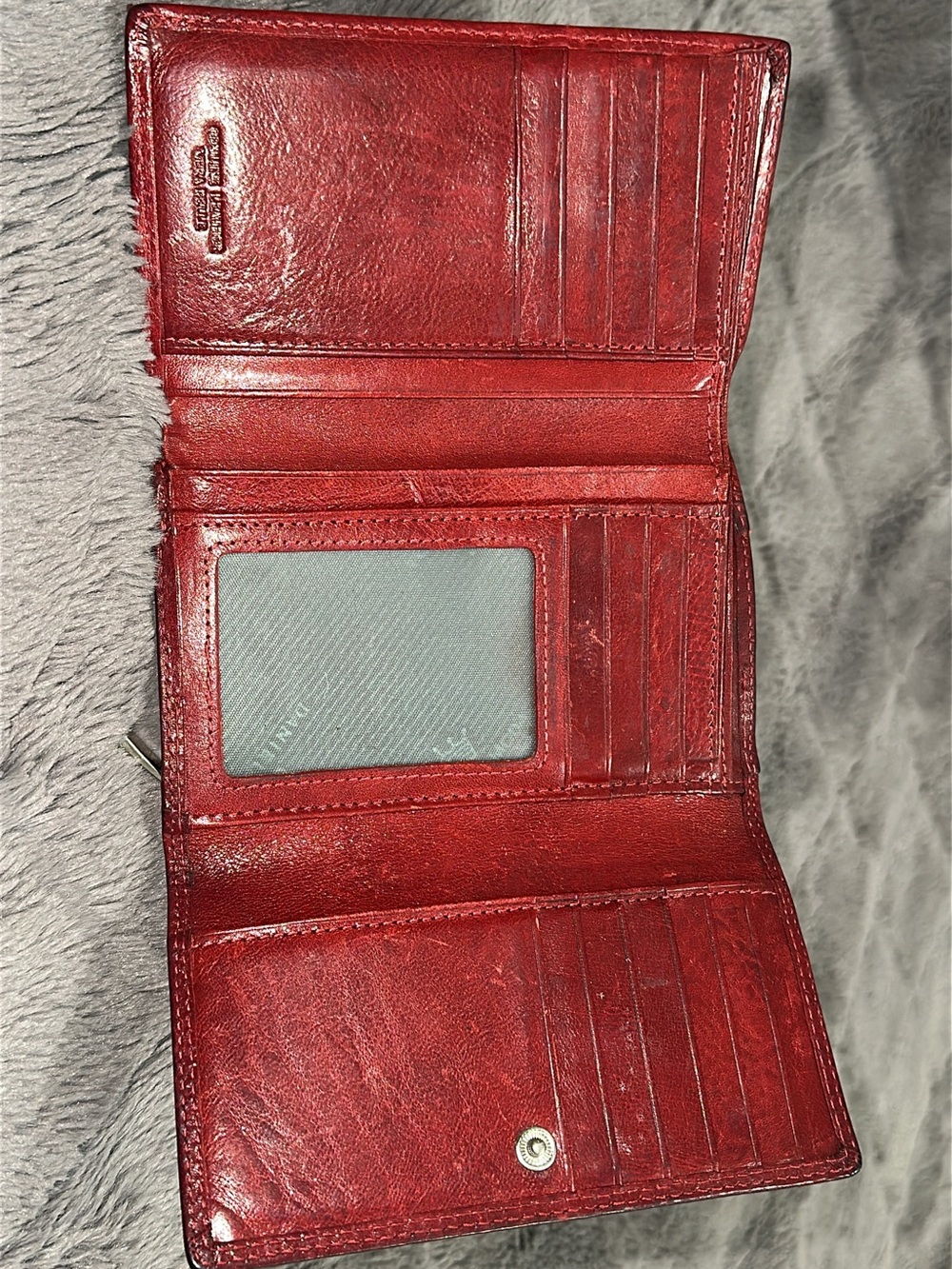 Daniela moda leather wallet (bags26)